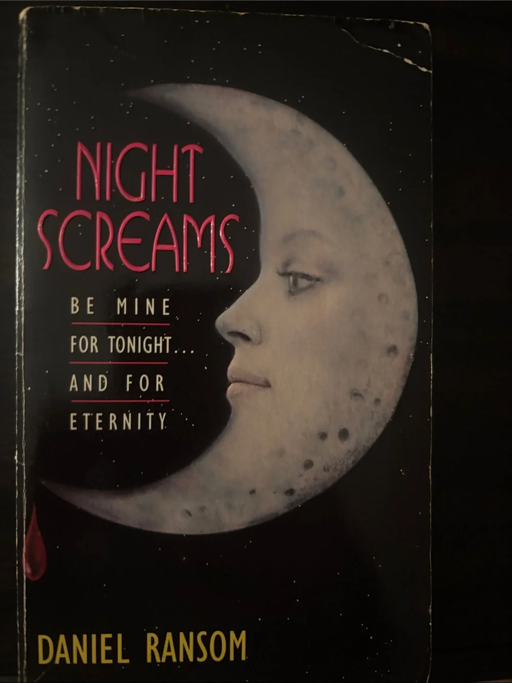 Night Screams by Daniel Ransom - Black & Pink Horror Paperback